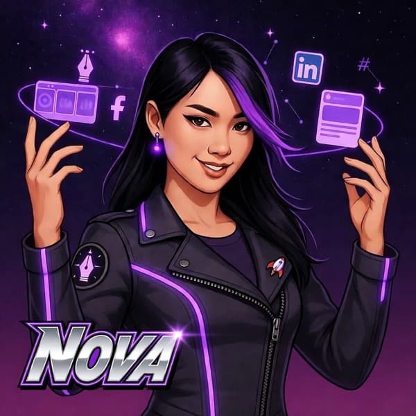 Nova AI Content & Marketing - social media and blog automation for Huntsville businesses