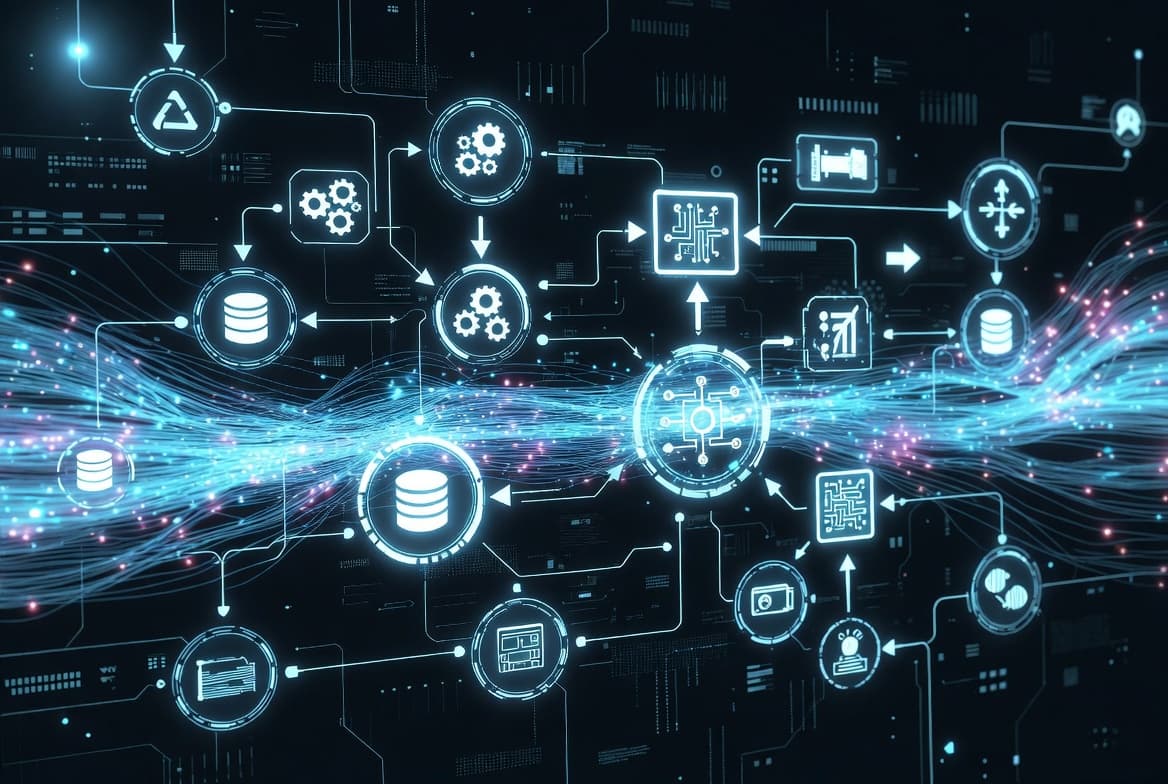 AI workflow automation connecting business systems in North Alabama