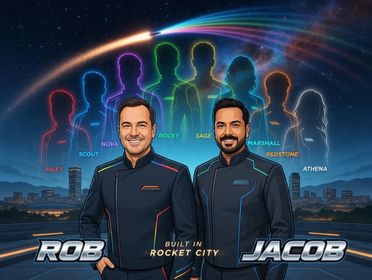 Rob Boirun and Jacob Birmingham - HSVAGI Co-Founders, Built in Rocket City